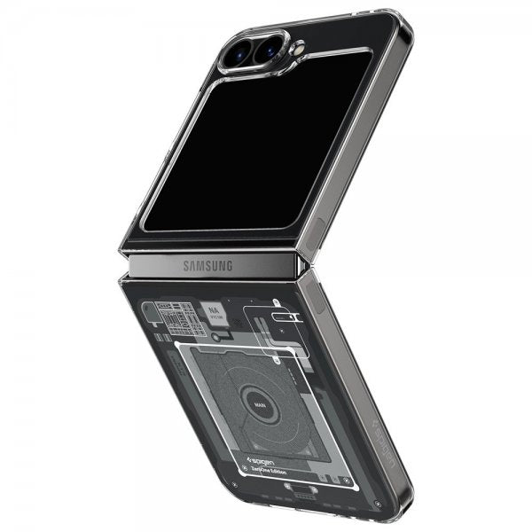 Spigen Samsung Galaxy Z Flip 6/Galaxy Z Flip 7 FE Skal Air Skin Zero One Svart