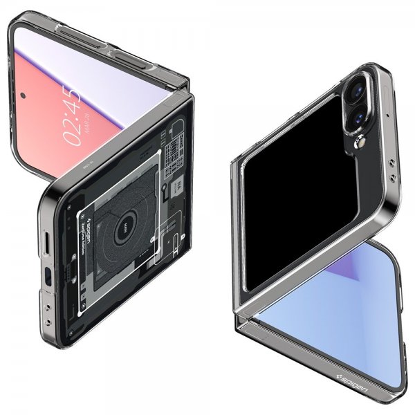 Spigen Samsung Galaxy Z Flip 6/Galaxy Z Flip 7 FE Skal Air Skin Zero One Svart