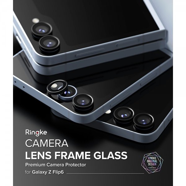 Ringke Samsung Galaxy Z Flip 6/Flip 7 FE Kameraskydd Camera Lens Frame 2-pack