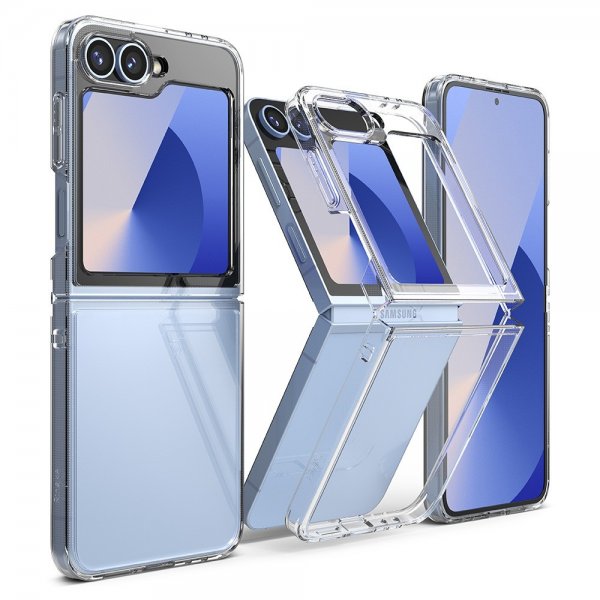 Ringke Samsung Galaxy Z Flip 6/Flip 7 FE Skal Fusion Transparent
