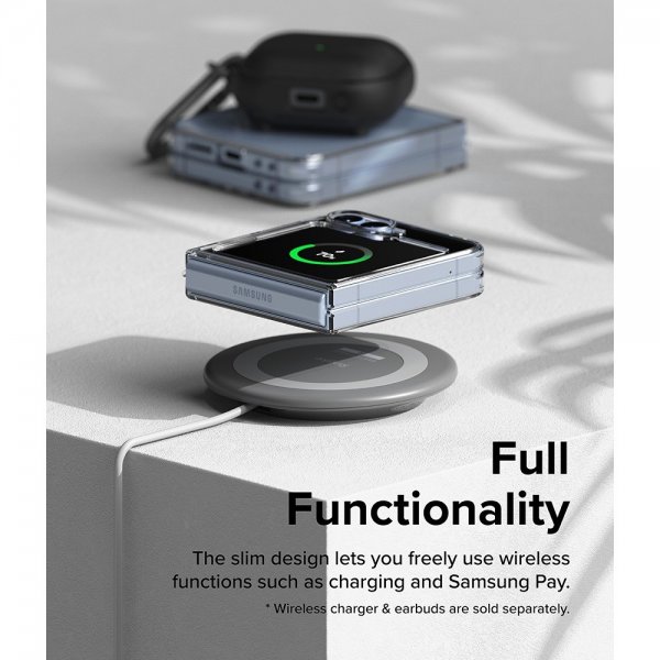Ringke Samsung Galaxy Z Flip 6/Flip 7 FE Skal Fusion Transparent