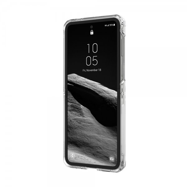 Urban Armor Gear (UAG) Samsung Galaxy Z Flip 6/Flip 7 FE Skal Plyo Pro MagSafe Ice/Silver