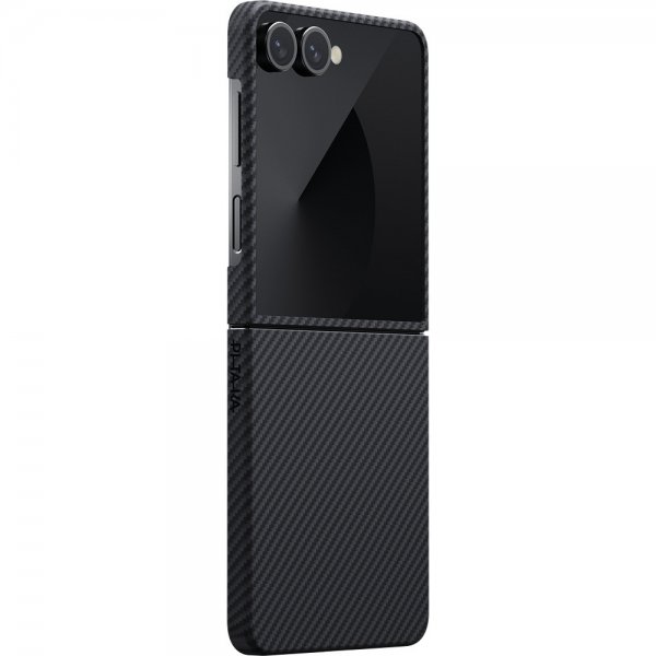 Pitaka Samsung Galaxy Z Flip 7 Skal Edge Black/Grey Twill