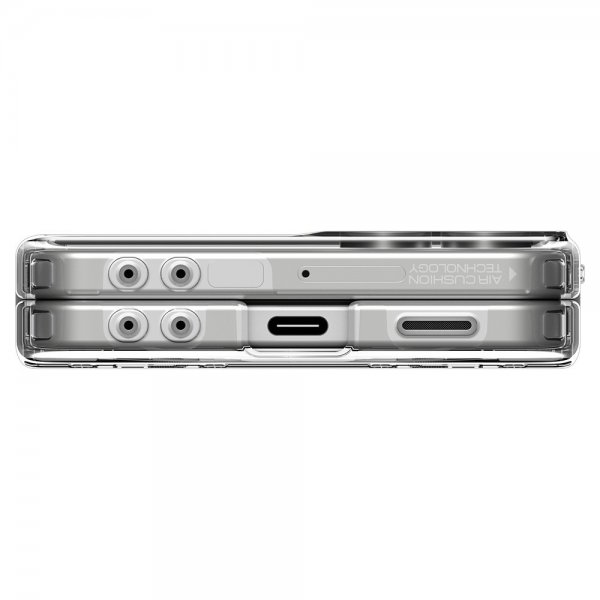 Spigen Samsung Galaxy Z Flip 7 Skal Ultra Hybrid Pro MagFit Clear White