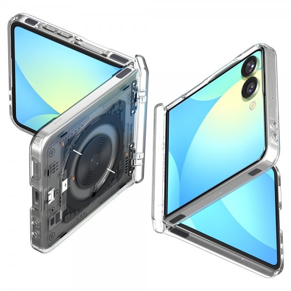 Spigen Samsung Galaxy Z Flip 7 Skal Ultra Hybrid Pro MagFit Neo One