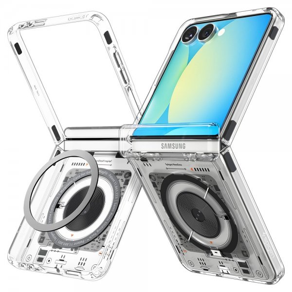 Spigen Samsung Galaxy Z Flip 7 Skal Ultra Hybrid Pro MagFit Neo One