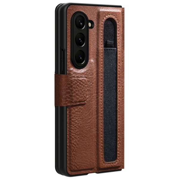 Nillkin Samsung Galaxy Z Fold 5 Fodral Aoge Series Brun