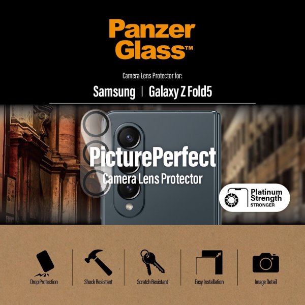 PanzerGlass Samsung Galaxy Z Fold 5 Kameraskydd PicturePerfect
