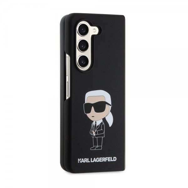 Karl Lagerfeld Samsung Galaxy Z Fold 5 Skal Ikonik Metal Pin Svart