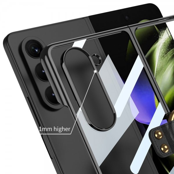 GKK Samsung Galaxy Z Fold 5 Skal med Ringhållare Klar