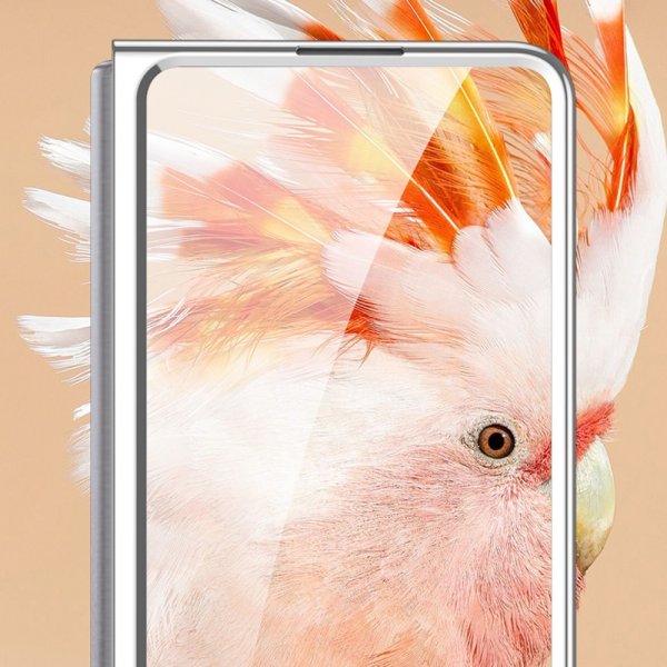 GKK Samsung Galaxy Z Fold 5 Skal Pläterad Kant Grön