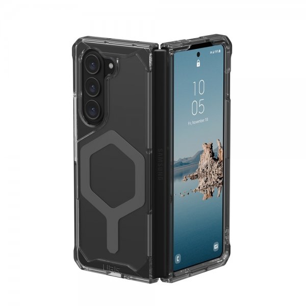 Urban Armor Gear (UAG) Samsung Galaxy Z Fold 5 Skal Plyo Pro MagSafe Ash/Space Grey
