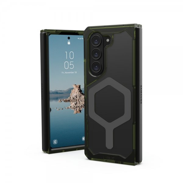 Urban Armor Gear (UAG) Samsung Galaxy Z Fold 5 Skal Plyo Pro MagSafe Olive/Space Grey