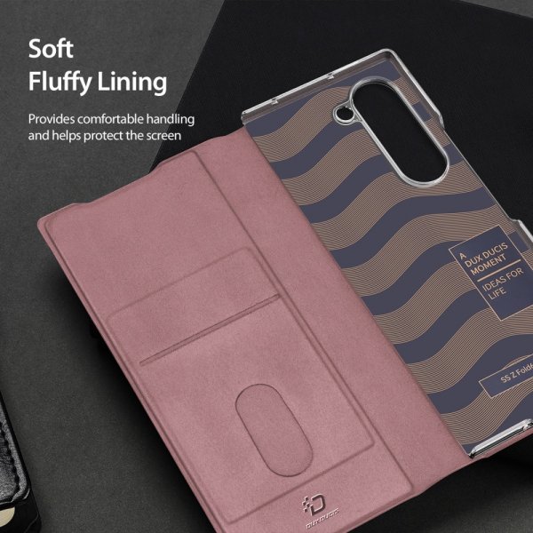 Dux Ducis Samsung Galaxy Z Fold 6 Fodral Bril Series Rosa