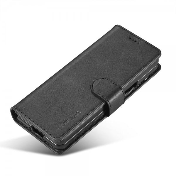Lc.Imeeke Samsung Galaxy Z Fold 6 Fodral med Kortfack Stativfunktion Svart
