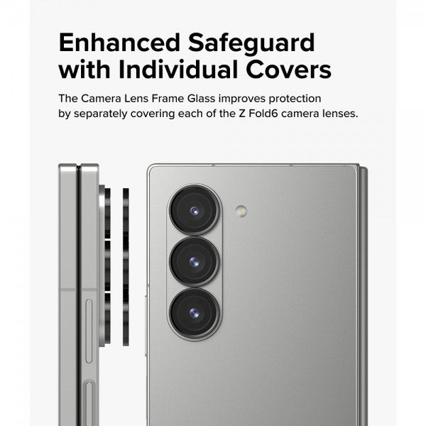Ringke Samsung Galaxy Z Fold 6 Kameraskydd Camera Lens Frame 2-pack