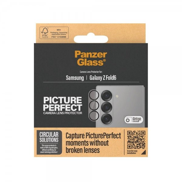 PanzerGlass Samsung Galaxy Z Fold 6 Kameraskydd PicturePerfect