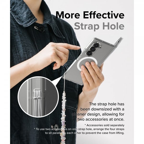 Ringke Samsung Galaxy Z Fold 6 Skal Fusion Magnetic Transparent