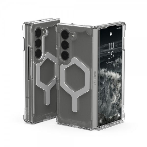 Urban Armor Gear (UAG) Samsung Galaxy Z Fold 6 Skal Plyo Pro MagSafe Ice/Silver