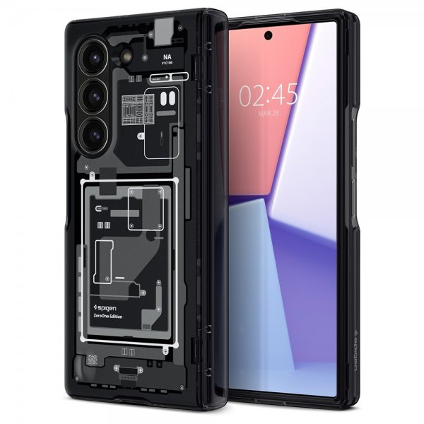 Spigen Samsung Galaxy Z Fold 6 Skal Ultra Hybrid Pro Zero One Svart