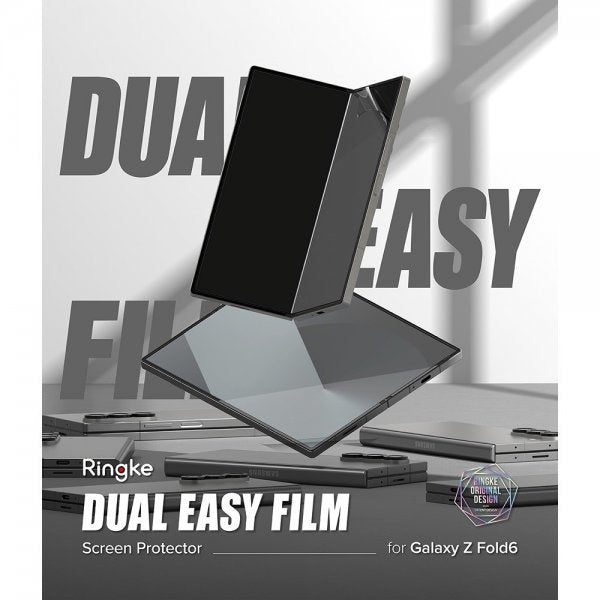 Ringke Samsung Galaxy Z Fold 6 Skärmskydd Dual Easy Film 2-pack