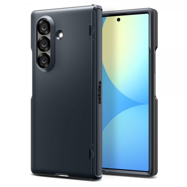 Spigen Samsung Galaxy Z Fold 7 Skal Slim Armor Pro MagFit Metal Slate