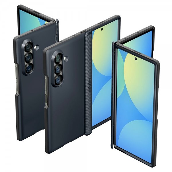 Spigen Samsung Galaxy Z Fold 7 Skal Slim Armor Pro MagFit Metal Slate
