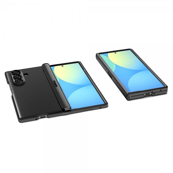 Spigen Samsung Galaxy Z Fold 7 Skal Slim Armor Pro MagFit Svart