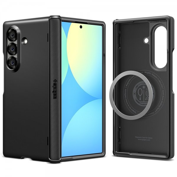 Spigen Samsung Galaxy Z Fold 7 Skal Slim Armor Pro MagFit Svart