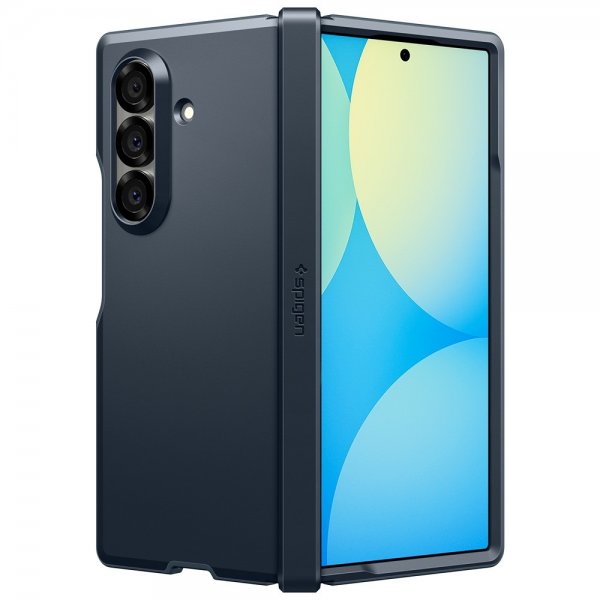 Spigen Samsung Galaxy Z Fold 7 Skal Tough Armor Pro MagFit Metal Slate