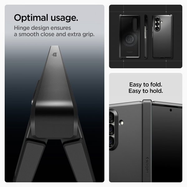 Spigen Samsung Galaxy Z Fold 7 Skal Tough Armor Pro MagFit Svart