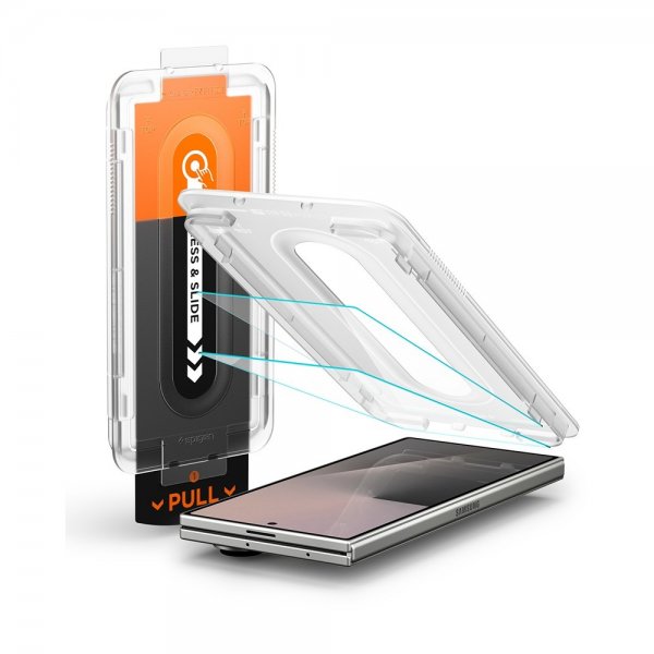 Spigen Samsung Galaxy Z Fold 7 Skärmskydd GLAS.tR EZ Fit Pro 2-pack