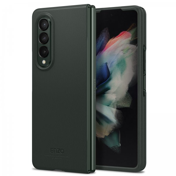Spigen Samsung Galaxy Z Fold3 Skal Enzo Classic Green