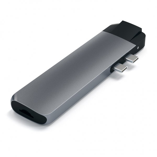 Satechi USB-C Pro Hub med 4K HDMI och Ethernet Space Gray