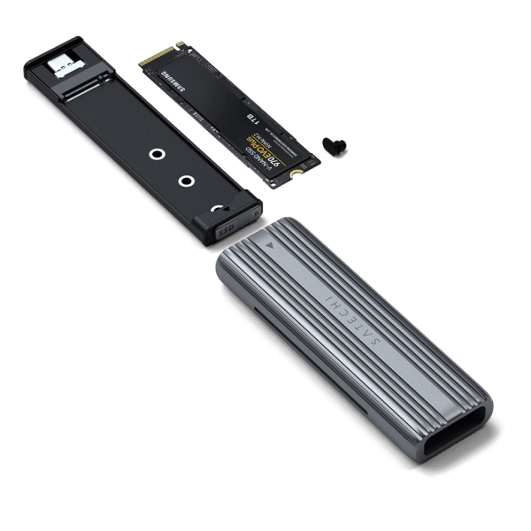 Satechi USB-C NVMe and SATA SSD Enclosure