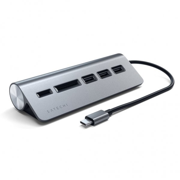 Satechi USB-C Combo Hub for Desktop Silver