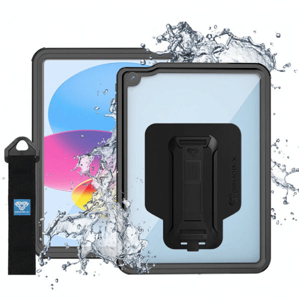 Armor-X iPad 10.9 (gen 10)/iPad 11 (A16) Skal MXS Waterproof Case Svart