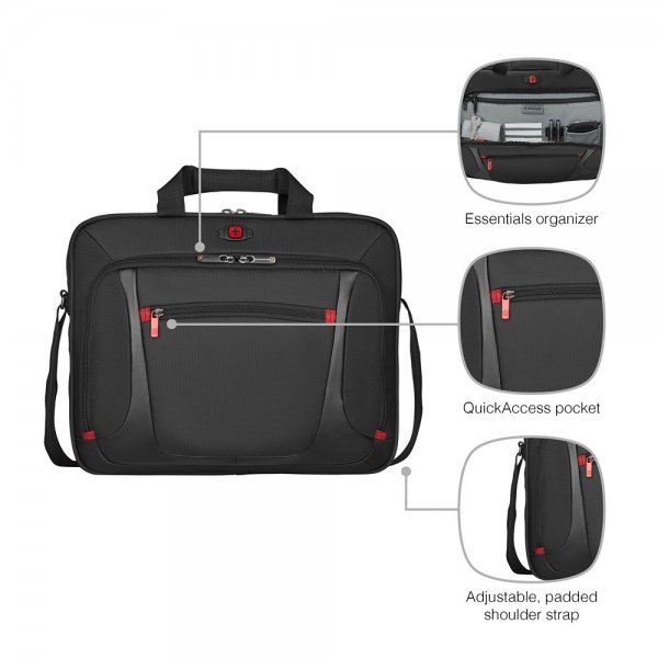 Wenger Sensor 16" Datorväska Svart