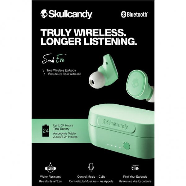 Skullcandy Sesh Evo Hörlurar In-Ear True Wireless Grön