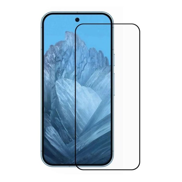 Google Pixel 9 Skärmskydd Härdat Glas Heltäckande