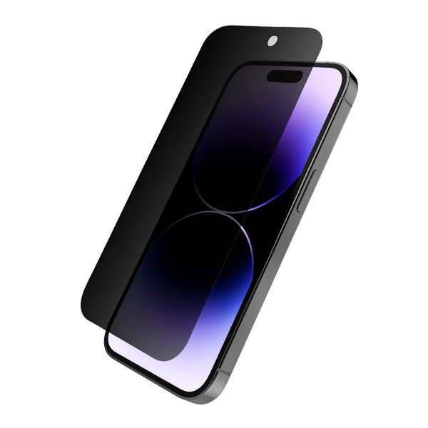 iPhone 15 Pro Skärmskydd Härdat Glas 3D Privacy