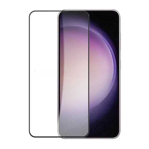 Samsung Galaxy S24 Skärmskydd 2.5D Härdat Glas Svart