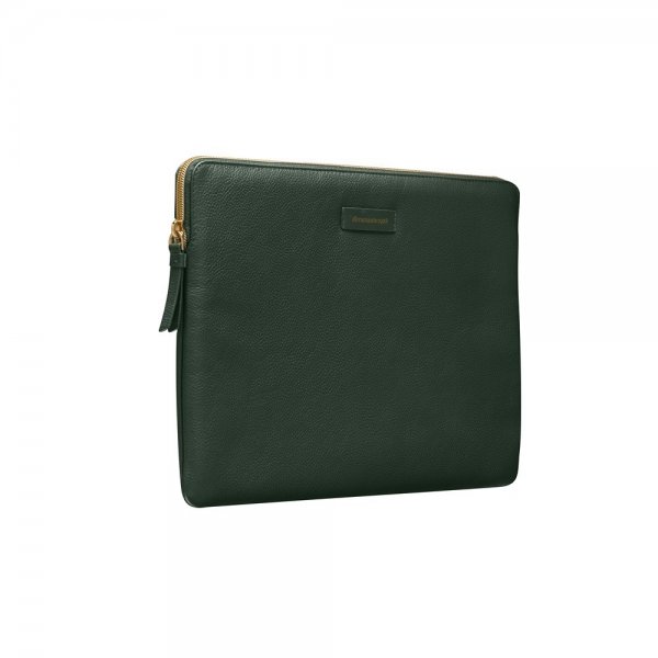 dbramante1928 Sleeve 13" Paris Pebbled Evergreen