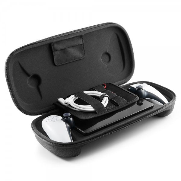 Spigen Sony PlayStation Portal Fodral Klasden Pouch Charcoal Gray