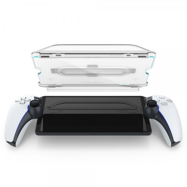 Spigen Sony PlayStation Portal Skärmskydd GLAS.tR EZ Fit
