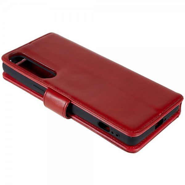 Nordic Covers Sony Xperia 1 IV Fodral Essential Leather Poppy Red