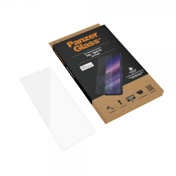 PanzerGlass Sony Xperia 1 IV Skärmskydd Edge-to-Edge Case Friendly