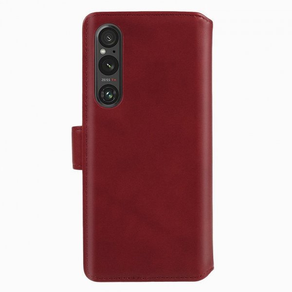 Nordic Covers Sony Xperia 1 V Fodral Essential Leather Poppy Red