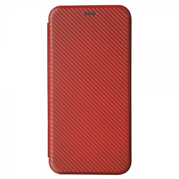 Sony Xperia 1 VI Fodral Kolfibertextur Brun