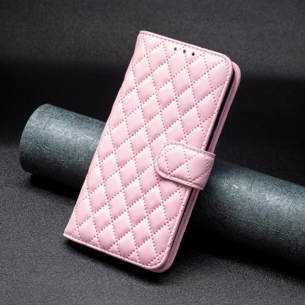 Sony Xperia 1 VI Fodral Rombmönster Rosa